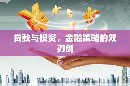 沙洋贷款与投资，金融策略的双刃剑