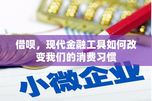崁顶借呗，现代金融工具如何改变我们的消费习惯