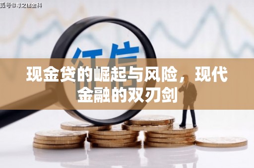 沙鹿现金贷的崛起与风险，现代金融的双刃剑