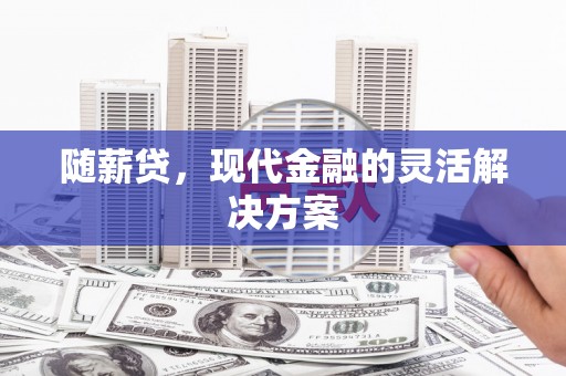 仁布随薪贷，现代金融的灵活解决方案