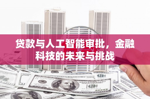 和平贷款与人工智能审批，金融科技的未来与挑战