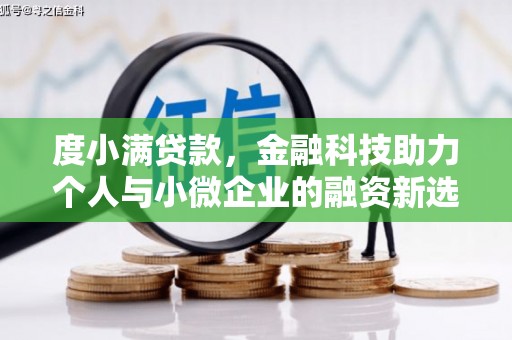 灵川度小满贷款，金融科技助力个人与小微企业的融资新选择
