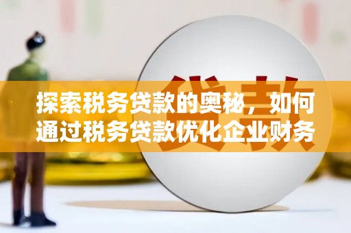 焉耆探索税务贷款的奥秘，如何通过税务贷款优化企业财务