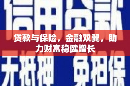 甘南贷款与保险，金融双翼，助力财富稳健增长
