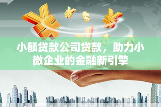 六枝小额贷款公司贷款，助力小微企业的金融新引擎