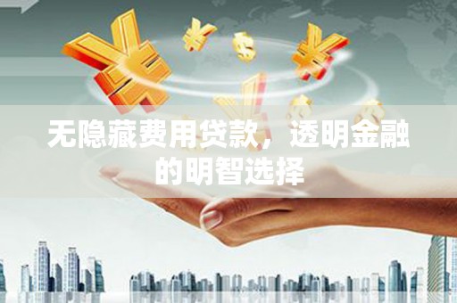 西陵无隐藏费用贷款，透明金融的明智选择