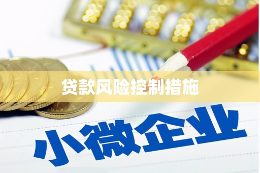 靖边贷款风险控制措施